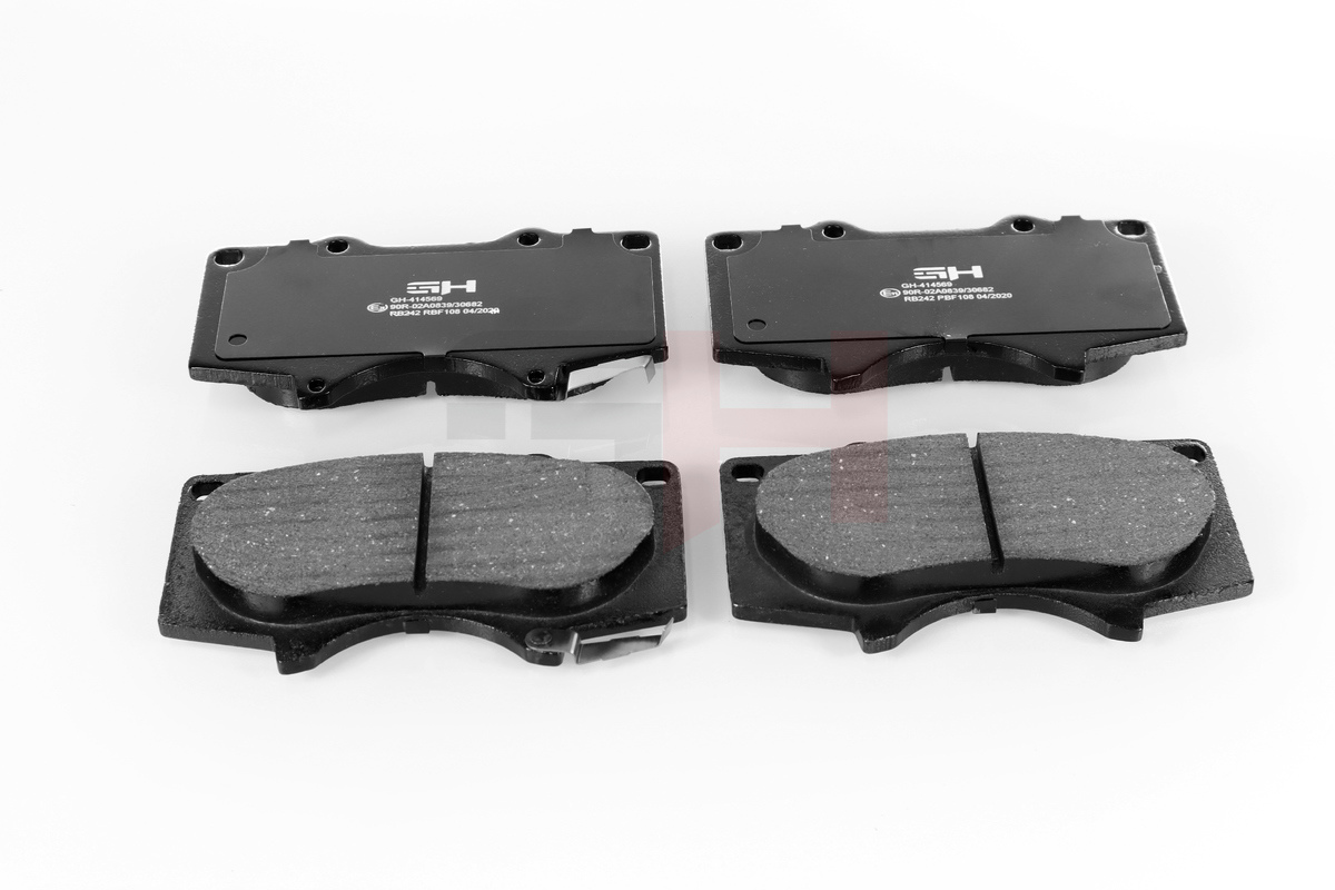 Kit pastiglie freno, Freno a disco - GH-414569 GH