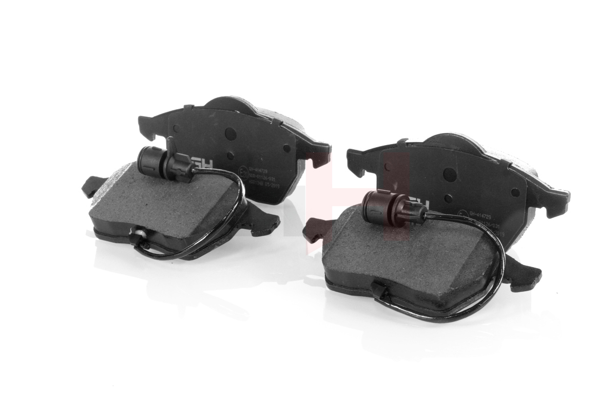Комплект тормозных колодок, дисковый тормоз - GH-414729 GH
