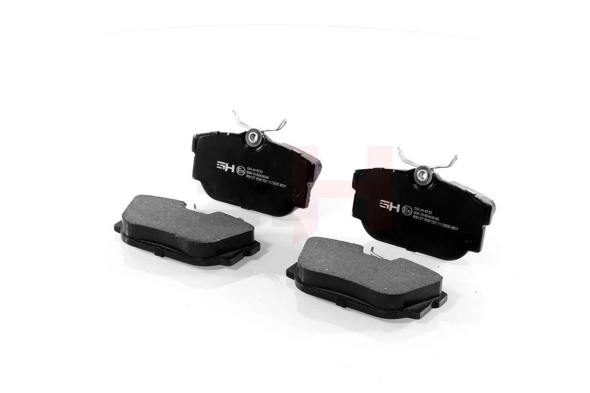 Комплект тормозных колодок, дисковый тормоз - GH-414732 GH