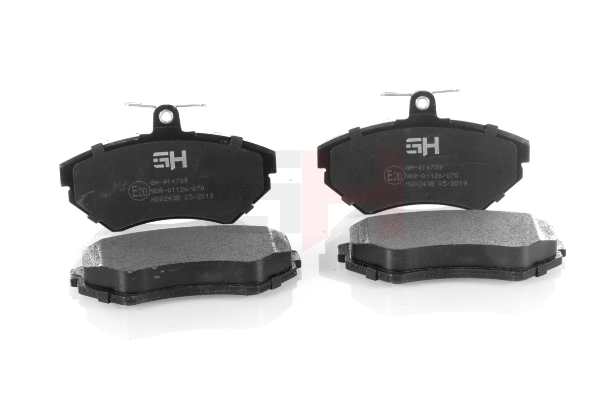 Kit pastiglie freno, Freno a disco - GH-414739 GH