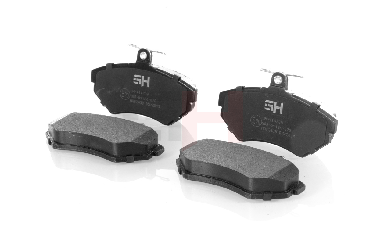 Комплект тормозных колодок, дисковый тормоз - GH-414739 GH