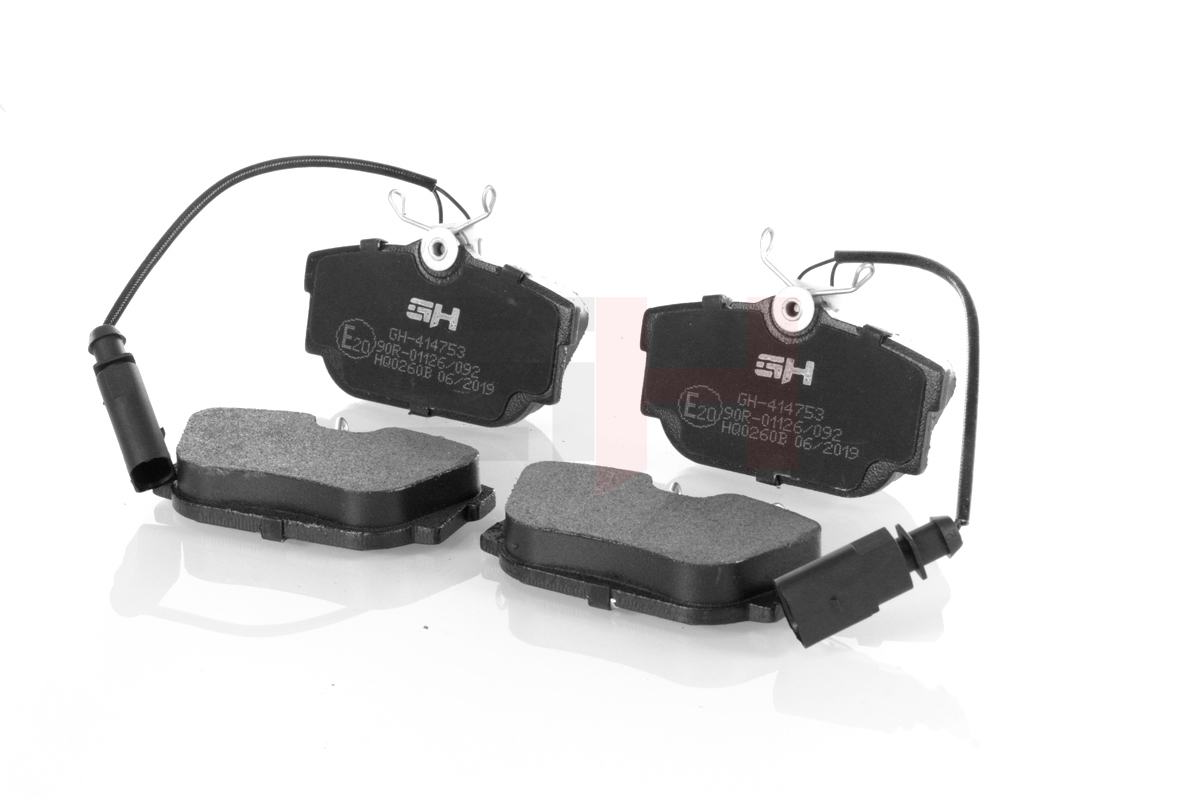 Комплект тормозных колодок, дисковый тормоз - GH-414753 GH