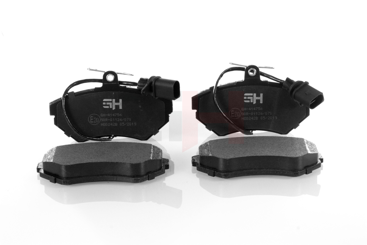 Kit pastiglie freno, Freno a disco - GH-414756 GH