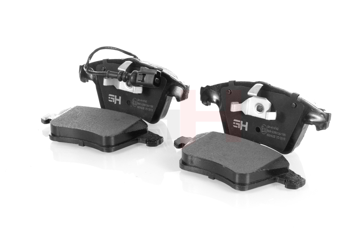 Комплект тормозных колодок, дисковый тормоз - GH-414762 GH