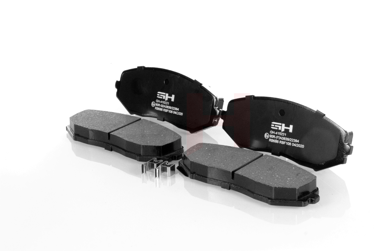 Комплект тормозных колодок, дисковый тормоз - GH-415221 GH