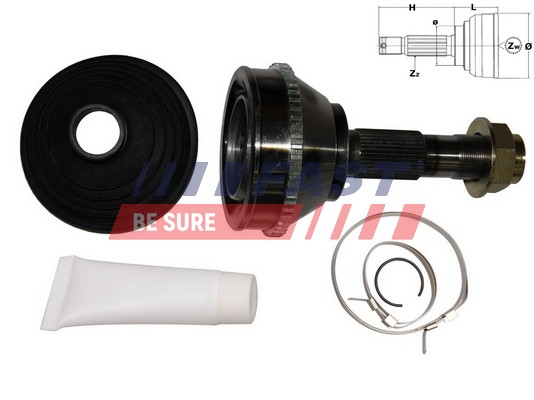 Joint Kit, drive shaft - FT25026K FAST