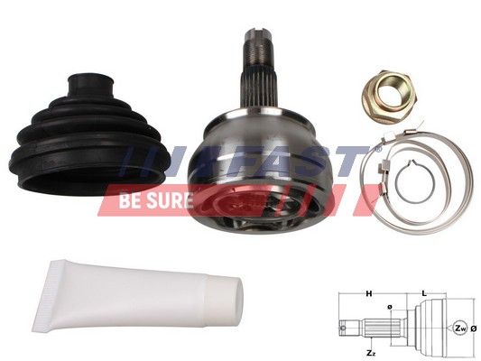 Joint Kit, drive shaft - FT25041K FAST