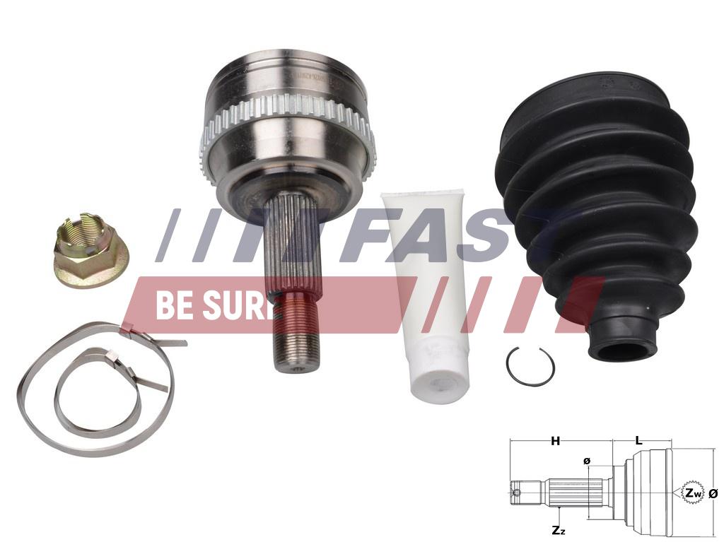 Joint Kit, drive shaft - FT25092K FAST