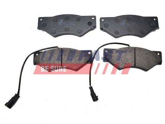 Kit pastiglie freno, Freno a disco - FT29060HD FAST