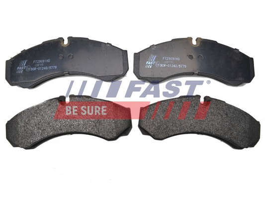 Kit pastiglie freno, Freno a disco - FT29091HD FAST