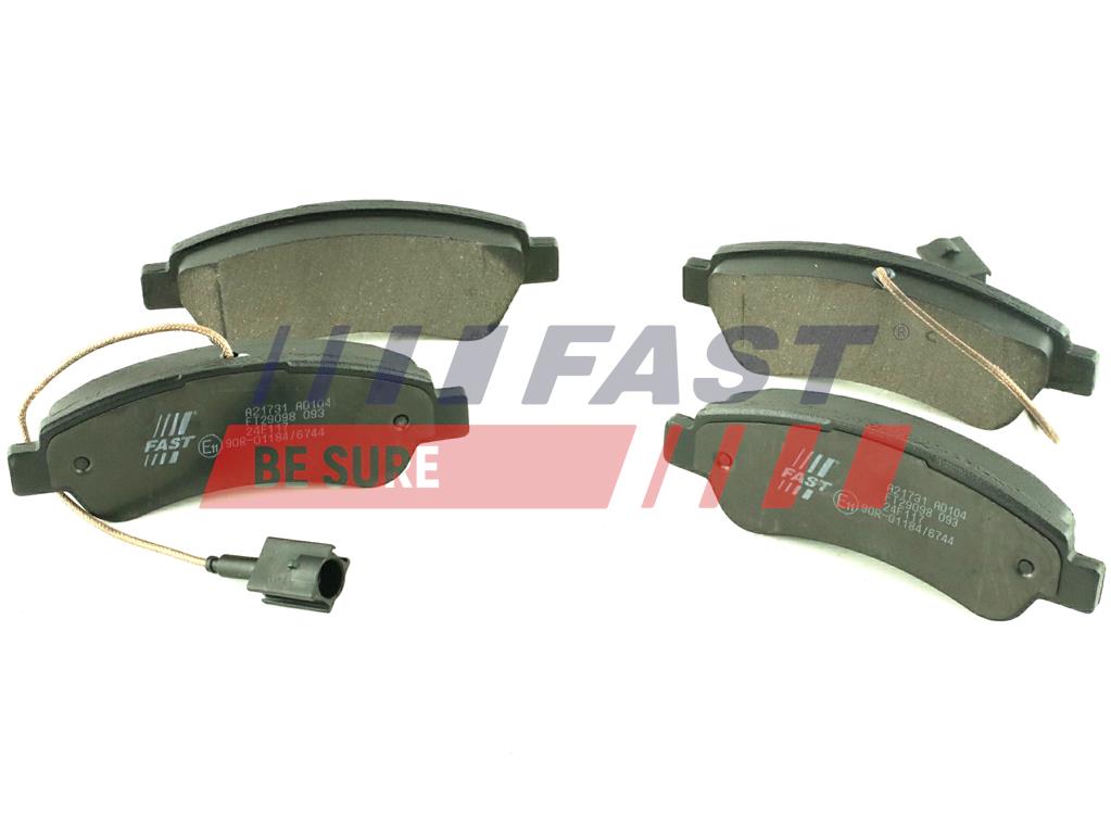 Brake Pad Set, disc brake - FT29098 FAST