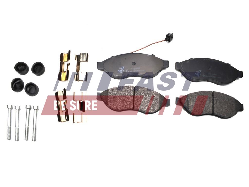 Brake Pad Set, disc brake - FT29130HD FAST