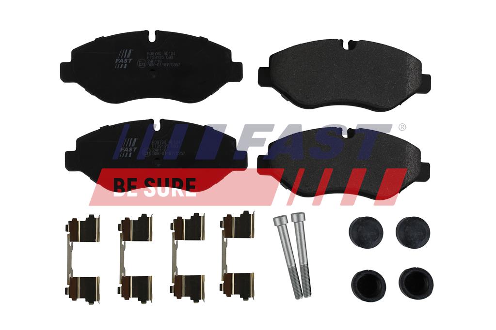 Brake Pad Set, disc brake - FT29135 FAST