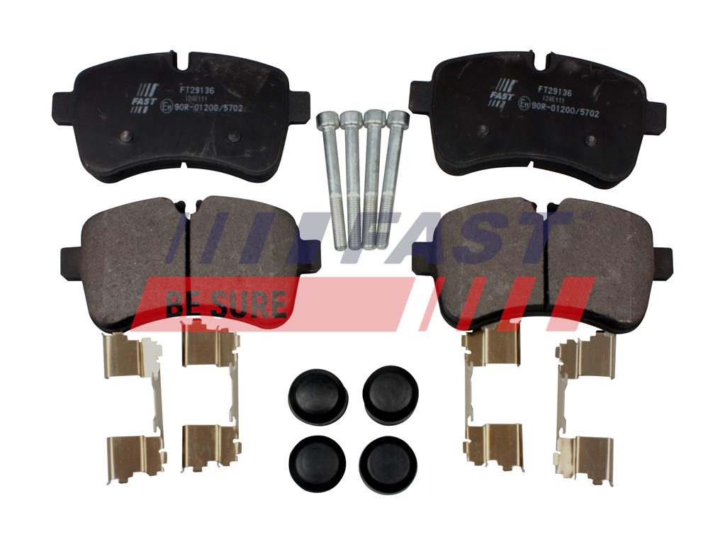 Kit pastiglie freno, Freno a disco - FT29136 FAST