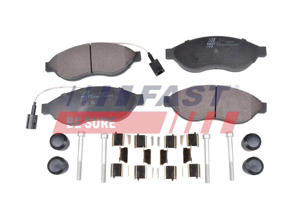 Brake Pad Set, disc brake - FT29155 FAST