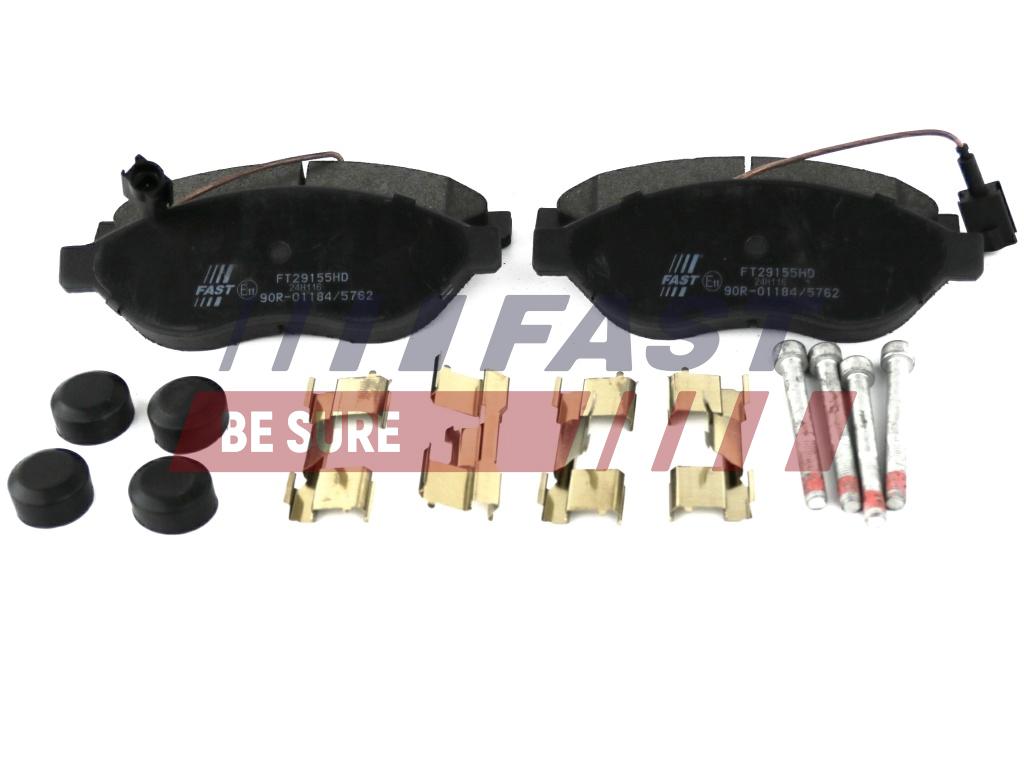 Brake Pad Set, disc brake - FT29155HD FAST