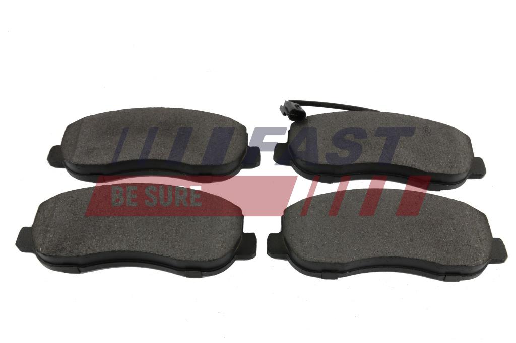 Kit pastiglie freno, Freno a disco - FT29536HD FAST