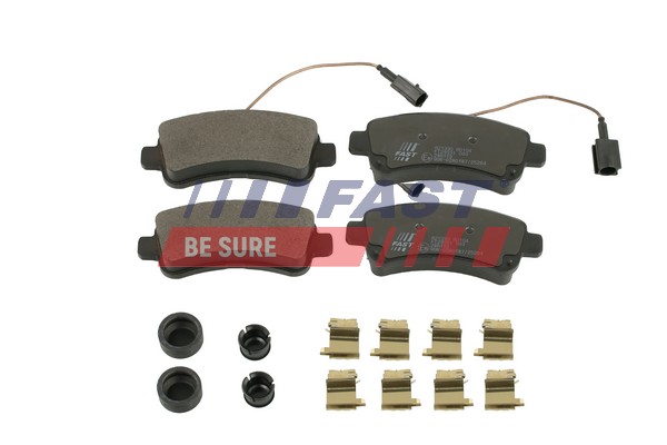 Brake Pad Set, disc brake - FT29551 FAST