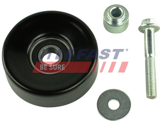 Tensioner Pulley, V-ribbed belt - FT44637 FAST