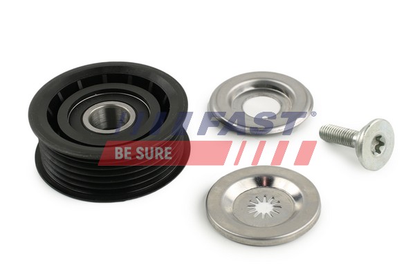 Tensioner Pulley, V-ribbed belt - FT44660 FAST