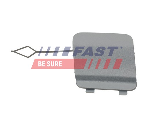 Flap, tow hook - FT90123G FAST