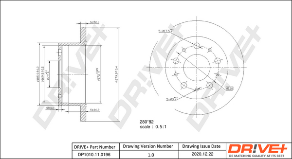 Discofreno - DP1010.11.0196 Dr!ve+