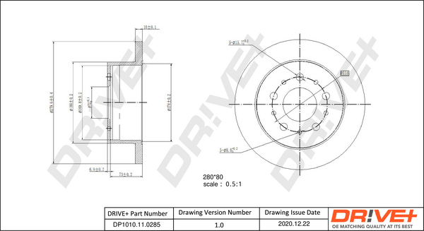 Discofreno - DP1010.11.0285 Dr!ve+