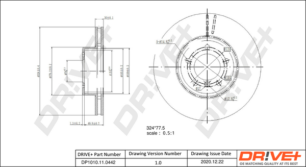 Discofreno - DP1010.11.0442 Dr!ve+
