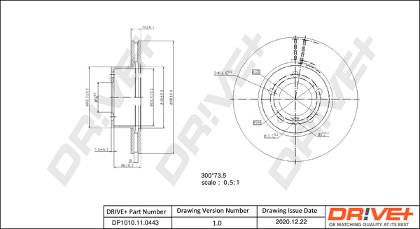 Discofreno - DP1010.11.0443 Dr!ve+