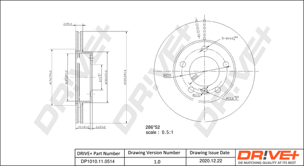 Discofreno - DP1010.11.0514 Dr!ve+