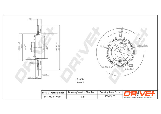 Discofreno - DP1010.11.0641 Dr!ve+