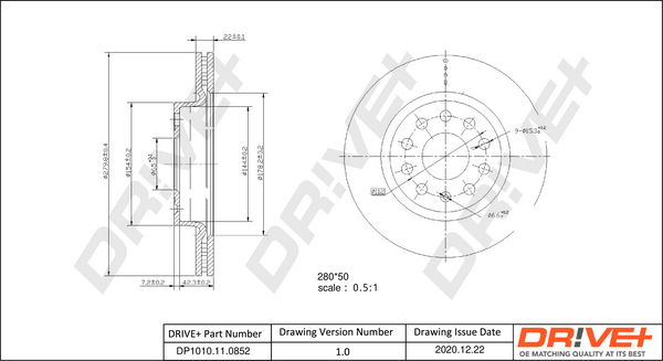 Discofreno - DP1010.11.0852 Dr!ve+