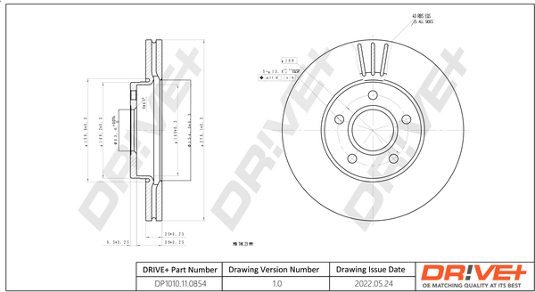 Discofreno - DP1010.11.0854 Dr!ve+