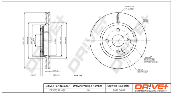 Discofreno - DP1010.11.1482 Dr!ve+