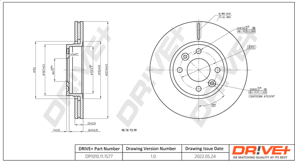 Discofreno - DP1010.11.1577 Dr!ve+