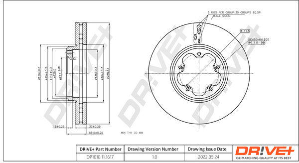 Discofreno - DP1010.11.1617 Dr!ve+