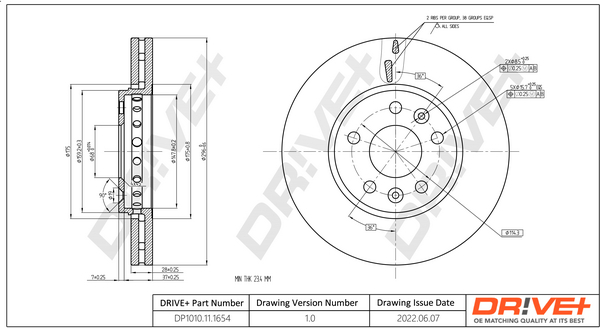Discofreno - DP1010.11.1654 Dr!ve+