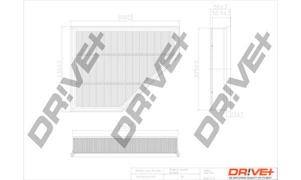 oro filtras - DP1110.10.0174 Dr!ve+