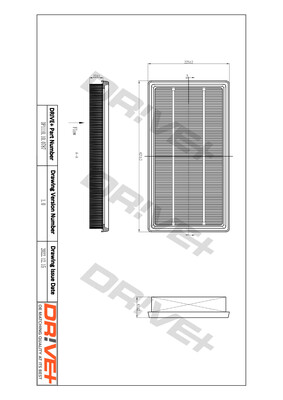 Air Filter - DP1110.10.0787 Dr!ve+