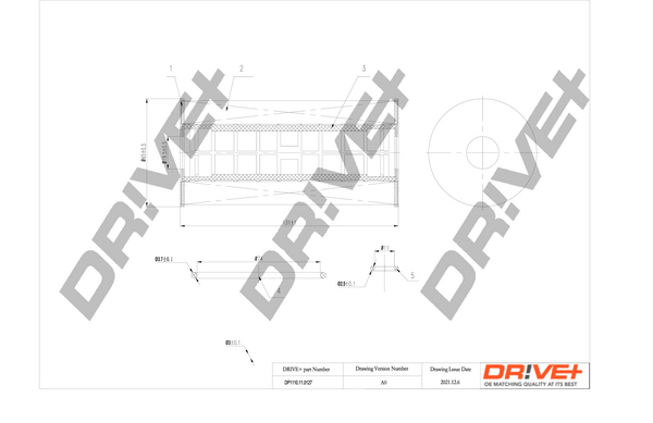 Ölfilter - DP1110.11.0127 Dr!ve+