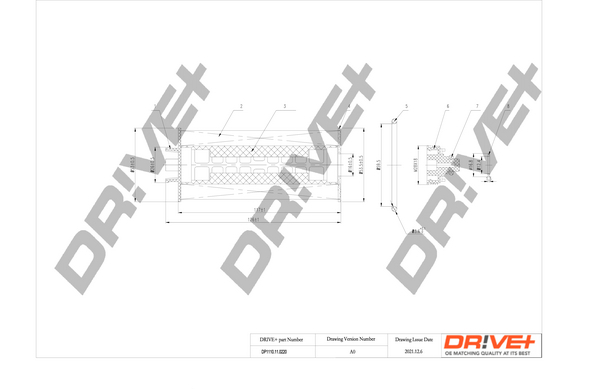 Filtro olio - DP1110.11.0220 Dr!ve+