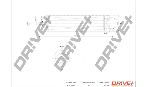 Fuel filter - DP1110.13.0090 Dr!ve+