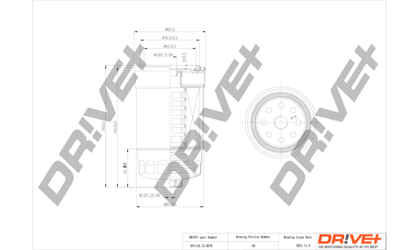 Fuel filter - DP1110.13.0279 Dr!ve+