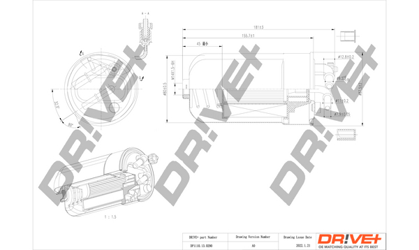 Filtro carburante - DP1110.13.0290 Dr!ve+