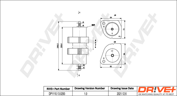 Fuel filter - DP1110.13.0293 Dr!ve+
