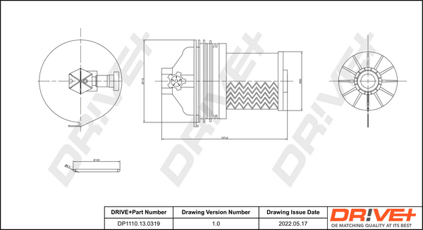 Fuel filter - DP1110.13.0319 Dr!ve+