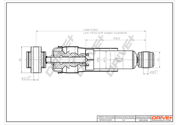 Shock Absorber - DP1610.10.0213 Dr!ve+