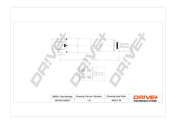 Ammortizzatore - DP1610.10.0527 Dr!ve+