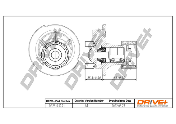 Water Pump - DP2310.10.011 Dr!ve+