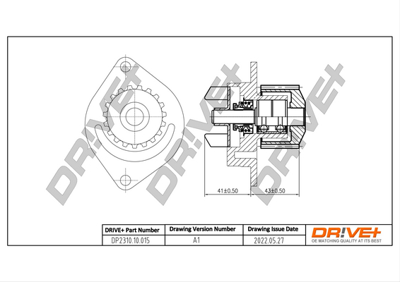 Pompa acqua - DP2310.10.015 Dr!ve+